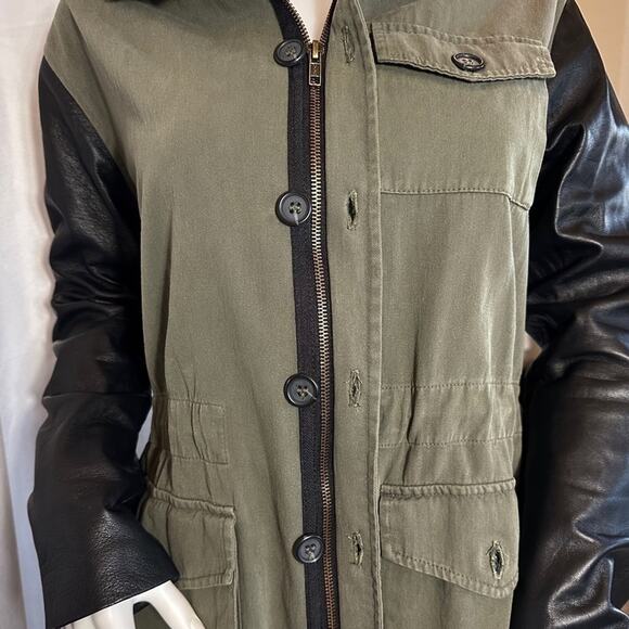 JET by John Eshaya Military Jacket Size M/L $295 - Picture 15 of 16
